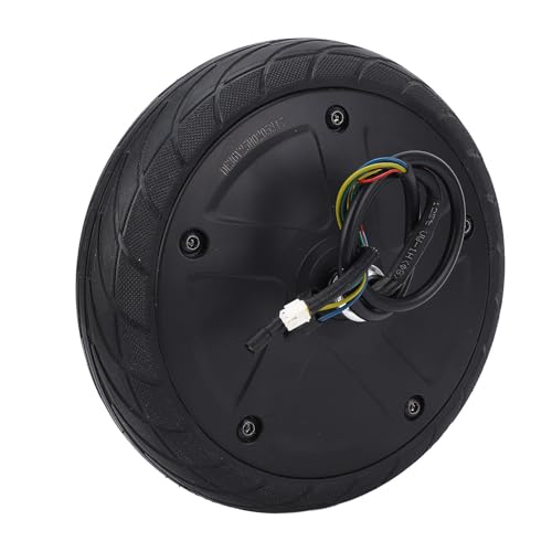 Electric Scooter Wheel Motor, 36V 350W Metal Rubber Front Wheel Drive Motor Brushless Hub Motor Kit for ES1 ES2 ES3 ES4 Series Electric Scooters