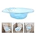 TEHAUX Toilet Seat Soaking Basin, Medical Grade Soaking Tub with Drain, Herbal Soak for Women and Elderly, Intimate Area Care and Inflammation Relief