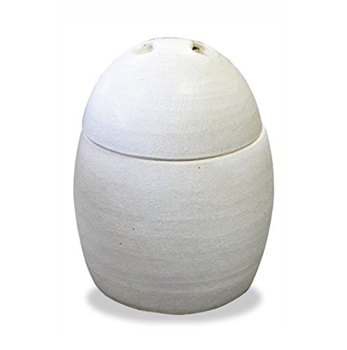 コンポスト たまご ホワイト 信楽焼のコンポスト・生ごみ堆肥化容器