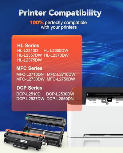 TN2420 Toner und DR2400 Trommel ersetzt Brother TN2420 TN2410 Toner DR2400 Trommel für Brother HL-L2370DN HL-L2375DW HL-L2310D MFC-L2730DW MFC-L2710DW DCP-L2530DW DCP-L2550DN Toner