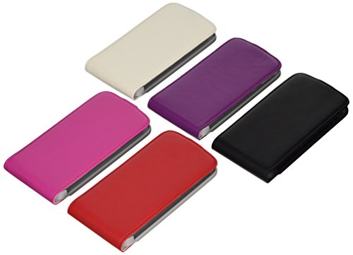 TwitFish Assortis étui à Rabat avec capteurs Lot de Veille pour Samsung Galaxy S4 i9500