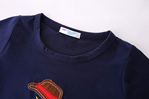 Image of LittleSpring Boys Summer 2piece Outfits Short Sleeve T-Shirt and Shorts Set