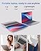 LEEDOW 14" Laptop - Celeron N4000 Dual-Core Up to 2.6GHz,6GB RAM,128GB SSD,Silent Fanless Design,Fast Dual-Band WiFi,Bluetooth 5.0,USB 3.0,Mini-HDMI – Ideal for Home,Study & Office