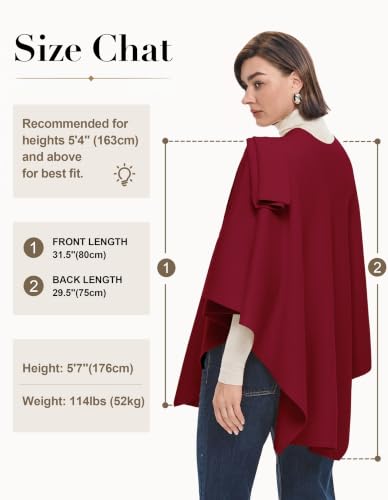 Image of PULI Womens Cross Front Poncho Shawl Wrap Elegant Wedding Formal Gift