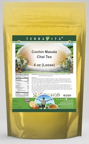 Té Cochin Masala Chai Loose 4 oz miniatura 1