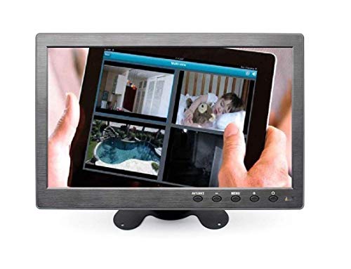 tempo di saldi Monitor LCD 10.1 Pollici Full HDMI Con Telecomando Per Auto Videosorveglianza