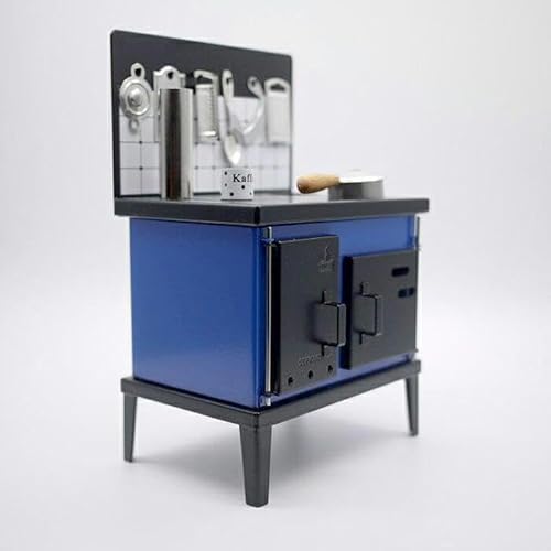 [ブルー]本格仕様・リアルミニチュアコンロ