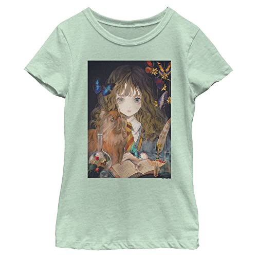 Harry Potter Girl's Hermione and Cat T-Shirt