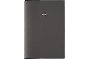 Access Depot B6 Monthly Planner 2024-2025, Japanese Edition, Black - nolty 2024