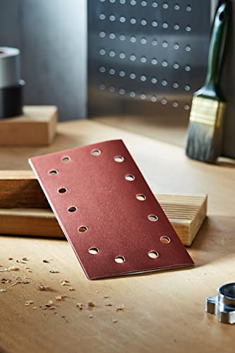 Feuilles abrasives set de 10 pièces 115 x 230 mm 240 - vue 5
