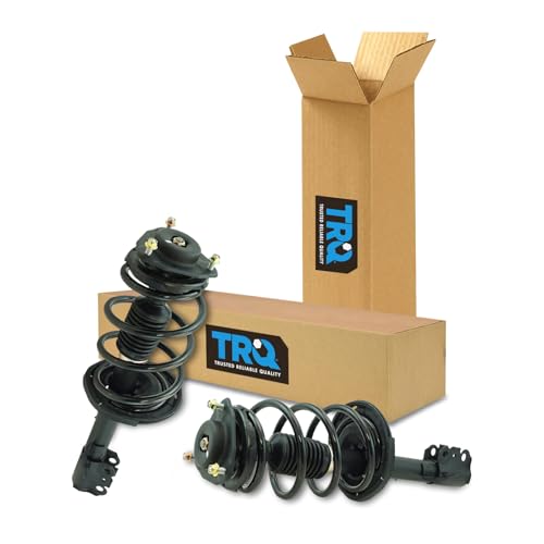 Image of TRQ Front Strut and Spring Assembly Set 2 Piece | For 2011-2014 Toyota Sienna