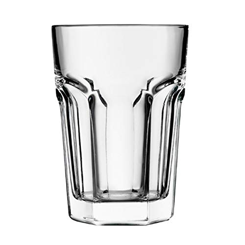 Copos 400 ML Vidro Grosso E Resistente 6 Unidades