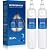 Suifl F-1000 Under Sink Filter Replacement, Compatible with InSinkErator F-1000S, HWT-F1000S Filtration System, Reduces Chlorine Taste & Odor (2 Pack)