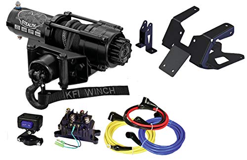 KFI SE25 2500lb Stealth Winch & 101355 Winch Mount kit miniatura 2