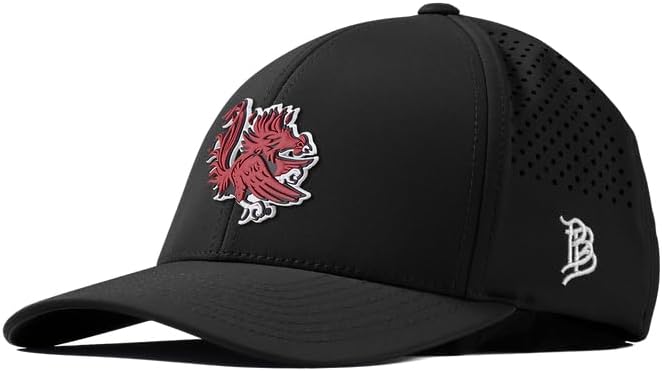 Branded Bills Officially Licensed x South Carolina Fighting Gamecocks Curved Performance Collection Sir Big Spur PVC