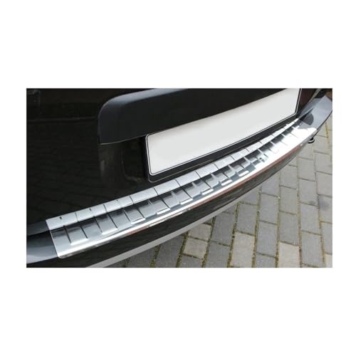 Protection pare-chocs arrière acier inoxydable Dacia Duster I seuil de coffre chromé 2010-2017