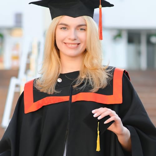 Janlaugh 10 Pcs 2025 Graduation Cap Money Holders with Gold Tassel Gift Grad Hat cardholders Black College Grad Money Holder Box Gift Give Clip for Graduation School Party Supplies4