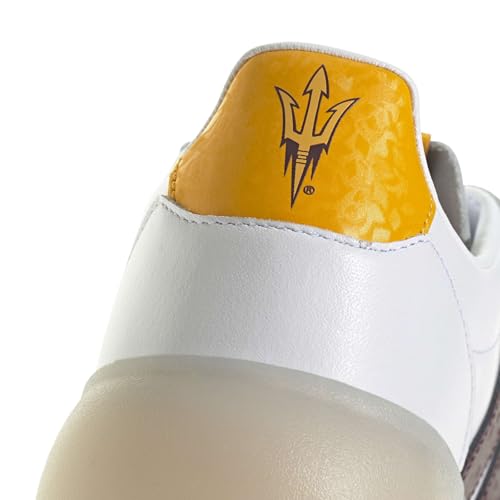 Image of adidas Men's NCAA Team Barreda Decode, White /Team Maroon /Team Collegiate Gold /Arizona State University, 15