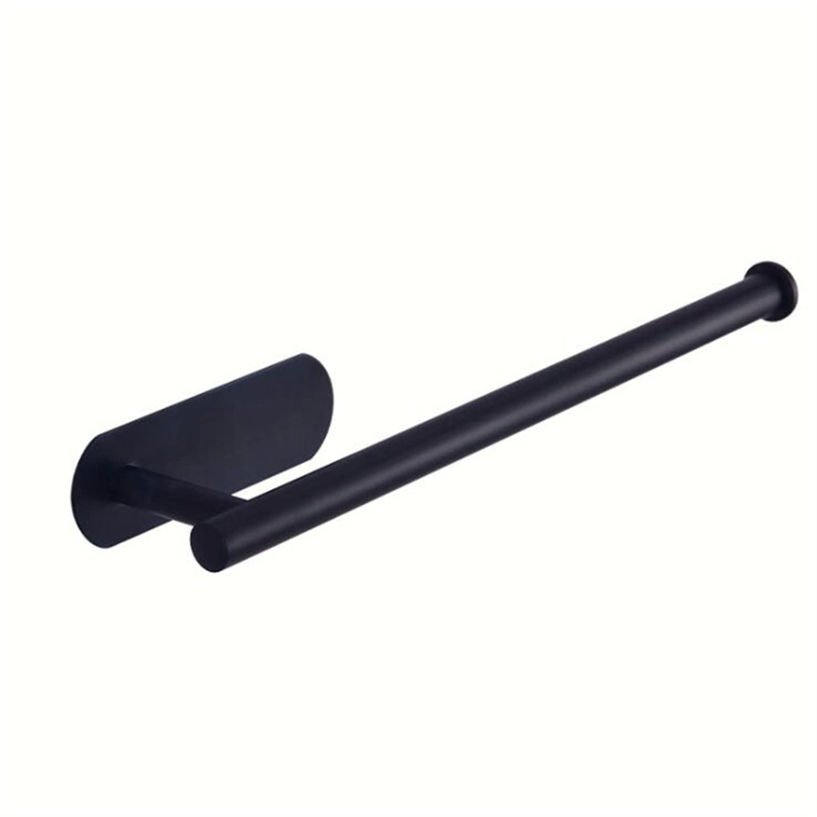 Portarrollos de papel higiénico 30 cm Gran autoadhesivo Montado en la pared de acero inoxidable Portarrollos de papel higiénico Bastidores Titular Rollo de cocina Soporte de tejido Organizador Herraje