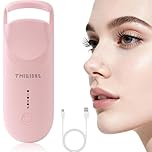 Heated Eyelash Curler with Silicone Pad – Electric Lash Lifter, Fast Heating & Long-Lasting Curl – Portable Rechargeable Lash Curler for Natural & False Eyelashes