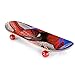 SCOOTERYW Skateboard pour enfant Spiderman double bascule en érable