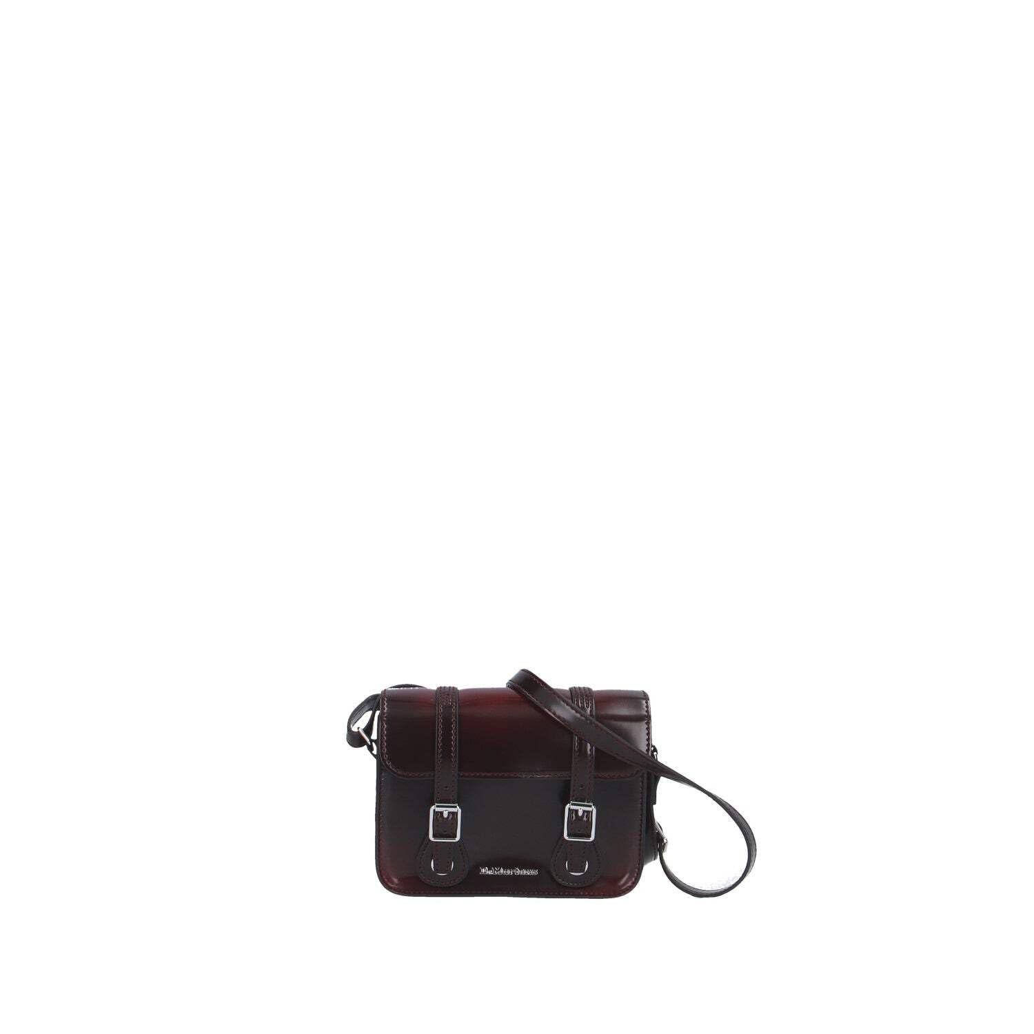 Dr. Martens 7 Inch Leather Satchel Bag, Cherry Red Oxford