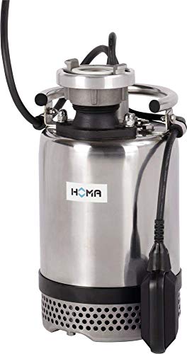HOMA Motorumflutete Baupumpe HBP503WA mit Schwimmer