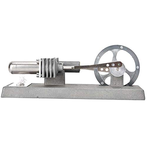 YUMILI Engine Model Hot Air Mini Stirling Engine Model Engine Education Toy Educational Science Toy with Metal Construction Education Model Toy DIY Kits