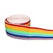 Supers 2-inch Elastic Band Rainbow Pattern Waistband Colorful Stretchy Sewing Elastic Trimming (3 Yards)