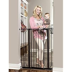 Regalo Easy Step Extra Tall Walk Thru Baby Gate, Bonus Kit, Includes 4-Inch Extension Kit, 4 Pack of Pressure Mount Kit…