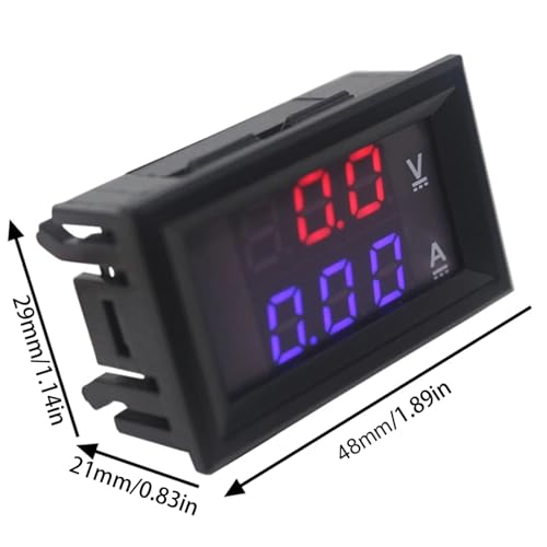 Voltmètre ampèremètre numérique DC 0-100V 10A pour mesures de précision