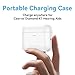 Cearvol Diamond X1 Replacement Charging Case - Portable Charger Accessory for OTC Hearing Aids | 24 Extra Hours | Quick Charge | Available in Black & White (White(Charging Case Only))