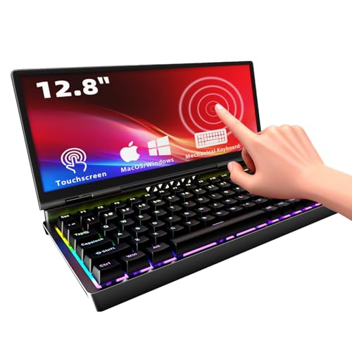 GWSGUT 12.8' Portable Monitor Touchscreen with Mechanical...