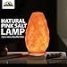 Himalayan Glow Salt Lamp with Touch Dimmer Switch 5-7 lbs
