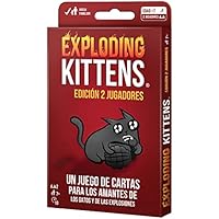 Exploding Kittens | Edición 2 Jugadores | Juego de Cartas para