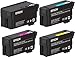 Epson Original Tintenpatronen Multipack T40 T40D1 Schwarz XL 80ml + T40C2, T40C3, T40C4 XD2 Cyan, Magenta, Gelb Standard 26ml für SureColor SC-T2100 SC-T3100 SC-T5100 Baby,Schwarz günstig Kaufen-Epson Original Tintenpatronen Multipack T40 T40D1 Schwarz XL 80ml + T40C2, T40C3, T40C4 XD2 Cyan, Magenta, Gelb Standard 26ml für SureColor SC-T2100 SC-T3100 SC-T5100