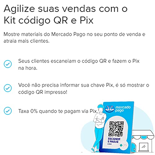 Kit 10 Maquininha Point Mini NFC ME30S Mercado Pago Bluetooth