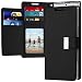 Goospery Rich Wallet for Samsung Galaxy Note 10 Plus Case (2019) Extra Card Slots Leather Flip Cover (Black) NT10P-RIC-BLK