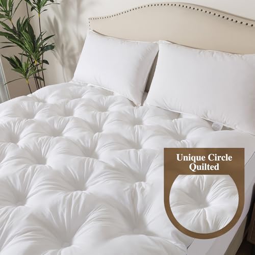 WhatsBedding 5 Inch Memory Foam Mattress Topper (Queen, 60x80),Deep Pocket - image 3