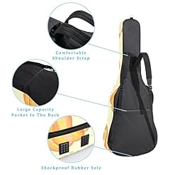 Housse pour guitare acoustique – 1 cm d’épaisseur – Rembourrage étanche – 101,6 cm, 104,1 cm, 106,7 cm, Multicolore 10… - Les Beatles, Paul McCartney, John Lennon, RIngo Starr, George Harrison Housse pour guitare acoustique - 1 cm d'épaisseur - Rembourrage étanche - 101,6 cm, 104,1 cm, 106,7 cm, Multicolore 10… – Image 3