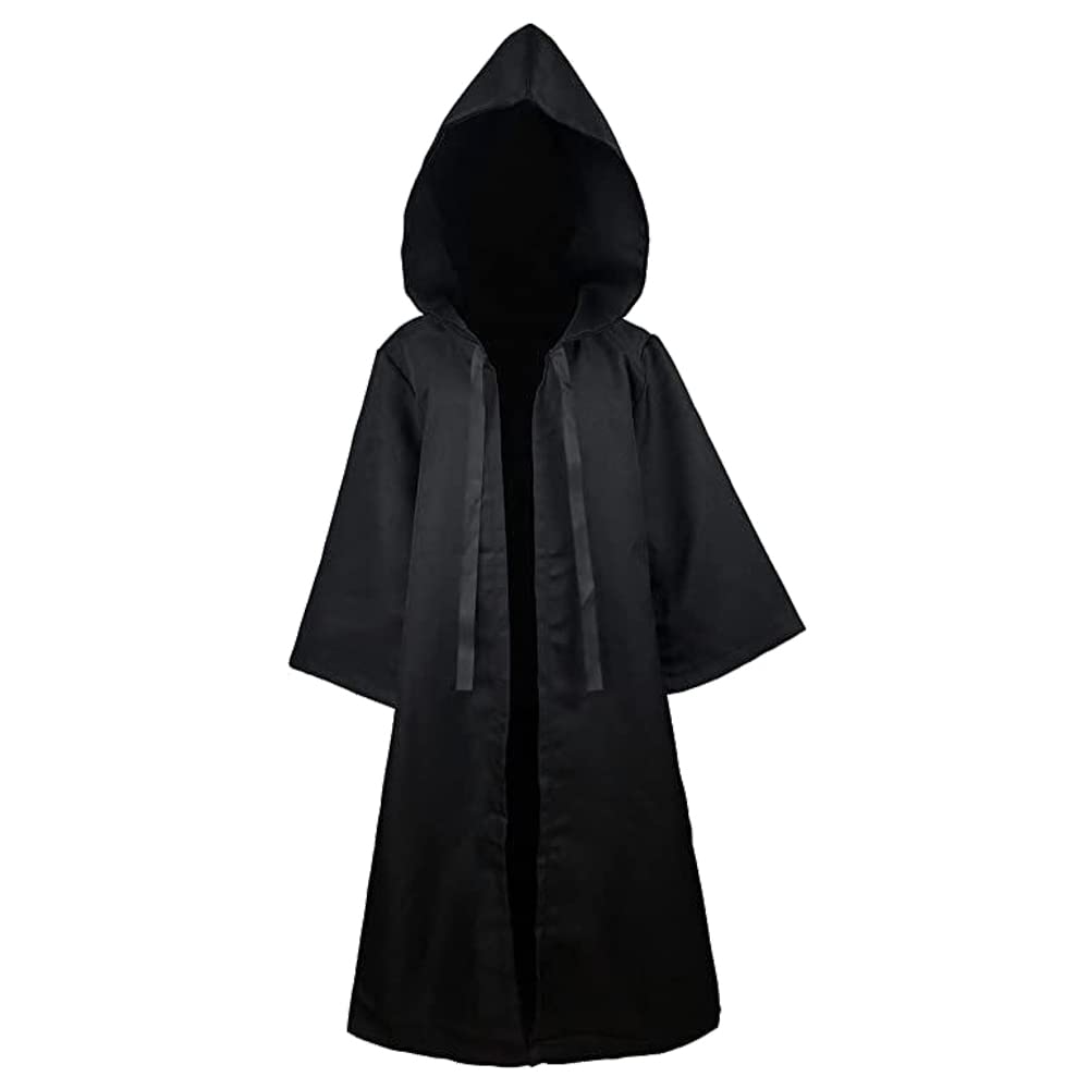 OSBO GradSeason Kids & Adult Hooded Robe Cloak Tunic Knight Jedi Fancy Star Wars Capes Cool Halloween Cosplay Costume