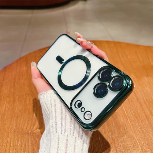 Coque rigide iPhone 12 verte transparente anti-rayures