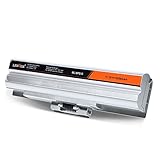  Lenoge - Batería de Repuesto para Ordenador portátil Sony VGP-BPS13, Sony VAIO VGN-FW11M, VGN-CS11Z, VGN-FW21Z, Compatible con VGP-BPS13, VGP-BPS13/Q, VGP-BPS13/B, 5200 mAh