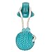 Jopwkuin Suction Cup Dog Tug Rope Toy, Interactive Teeth Free Puppy Pull Toy for Home(Green Ball Shape)