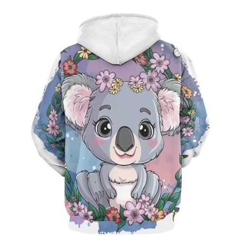 Sweat à capuche fleur papillon pour exprimer votre style unique - 4