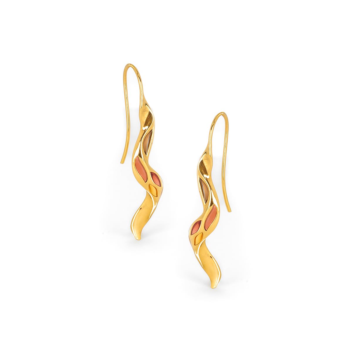 Shaya by CaratLane Forged by Challenges Earrings in Gold Plated 925 Silver for Women (B0D2DMJMBD) Amazon Price History, Amazon Price Tracker