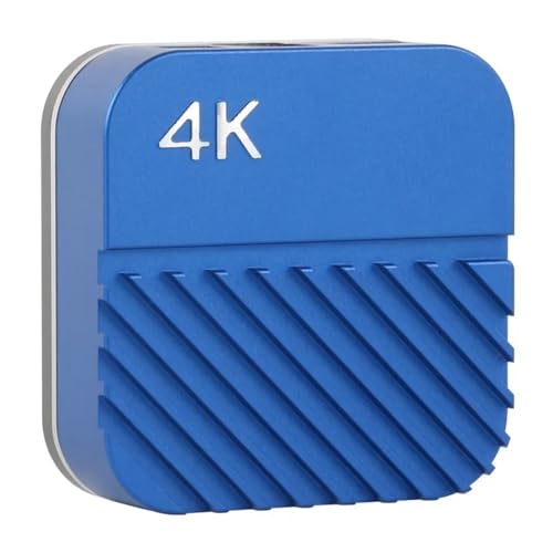 顕微鏡観察 8MP 4K 1080P 60FPS IMX334 UHD HDMI USB デジタルビデオ電子測定顕微鏡カメラ、電話修理はんだ付け用(Blue)