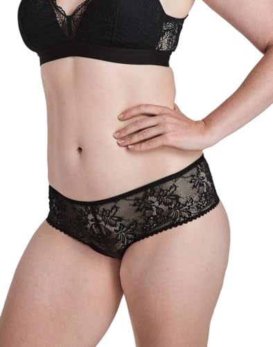 Culotte anti-marques Bali Comfort Revolution DFH597 noire en dentelle