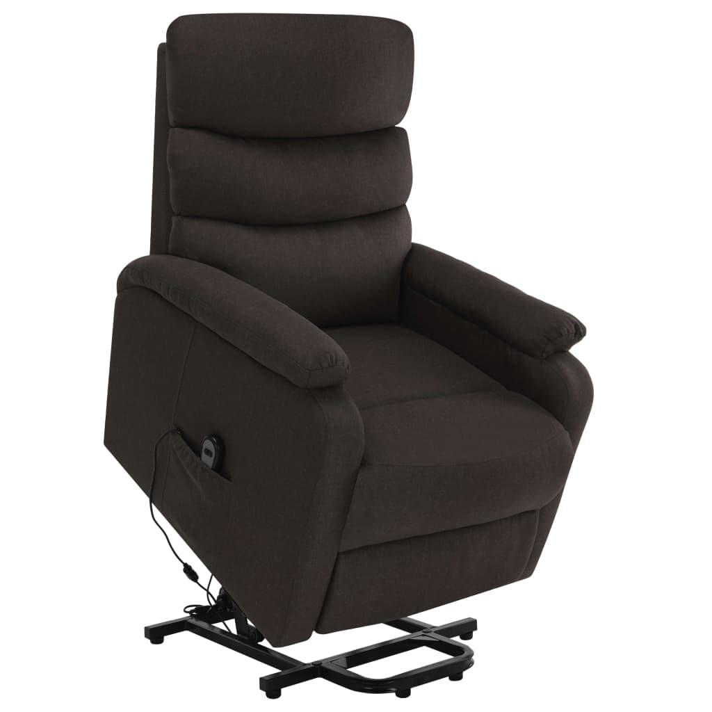 CHARMMA Stand Up Massage Chair Dark Brown,Electric Massaging Chairs-321251