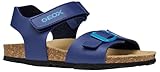 sandali geox bambino luci Traspirante Geox J Ghita Boy B Sandal, Royal Sky, 36 EU